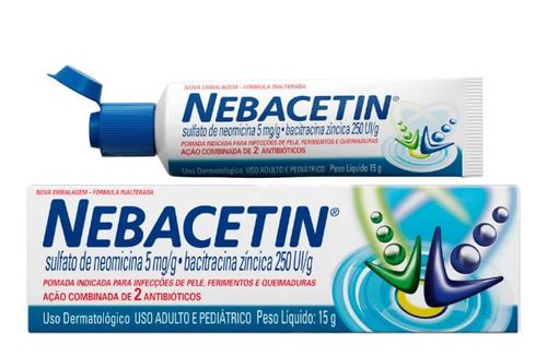 Nebacetin Pomada 15g
