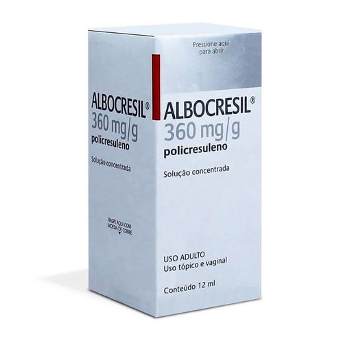 Albocresil Solução Oral 12ml