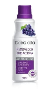 Removedor Esmalte Beira Alta Uva Sem Acetona 90ml