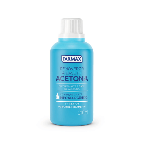 Removedor Esmalte Farmax Acetona 100ml