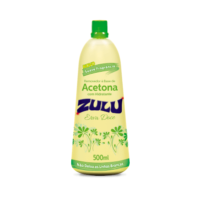 Removedor Esmalte Zulu Erva Doce 500ml