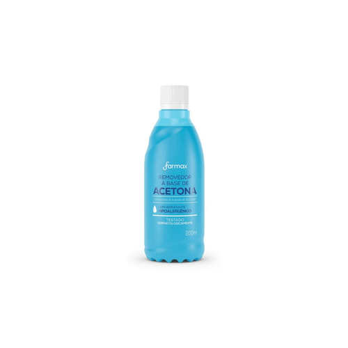 Removedor de Esmalte com Acetona Farmax 200ml