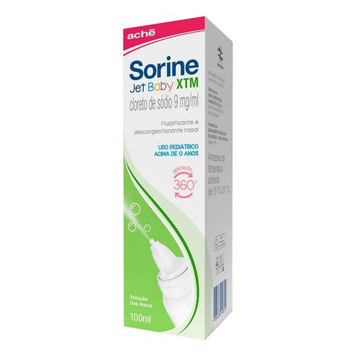 Solução Nasal Sorine Jet Baby XTM 100ml
