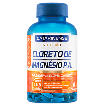 Cloreto de Magnésio P.A. Catarinense com 100 comprimidos