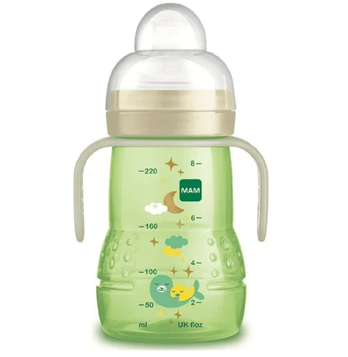Copo de Treinamento Mam Fun To Drink Night Neutro com 220ml (Diversas Estampas)
