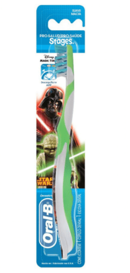 Escova Dental Infantil Oral-B Stages Star Wars Suave/Macia +8