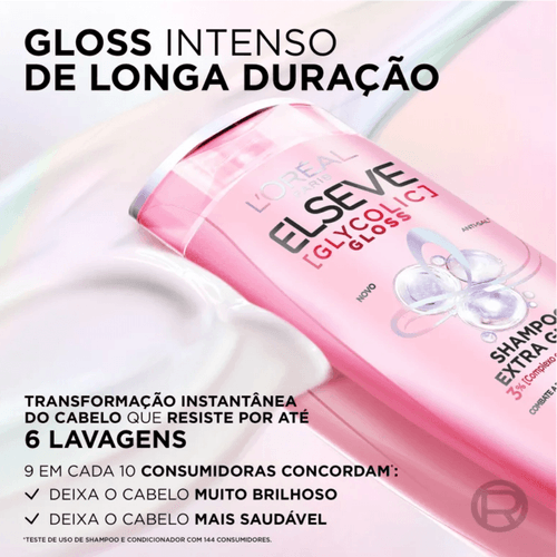 Shampoo Elseve Glycolic Gloss 400ml