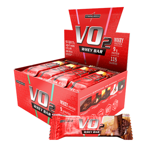 VO2 Whey Bar 12 unid