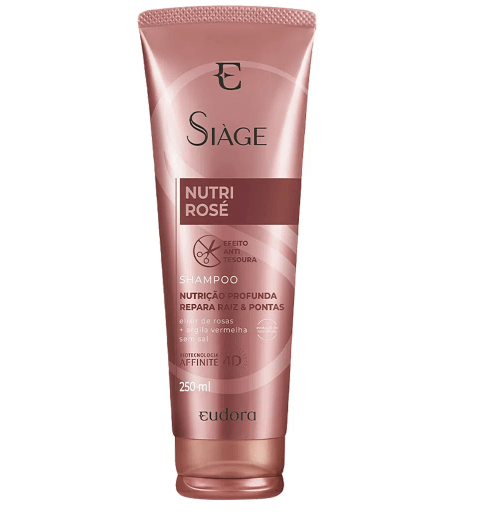 Shampoo Eudora Siàge Nutri Rosé 250ml