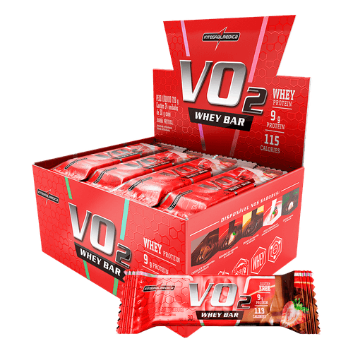 VO2 Whey Bar 12 unid