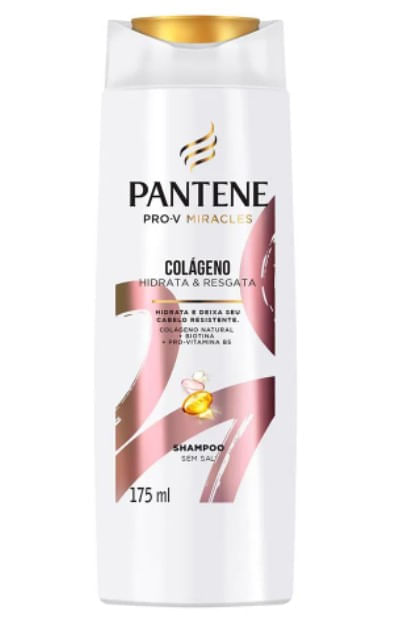 Shampoo Pantene Colágeno com 175ml