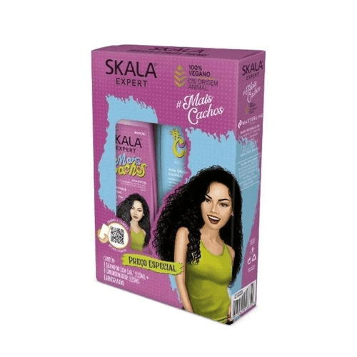 Kit Skala Shampoo+Condicionador Mais Cachos 325ml