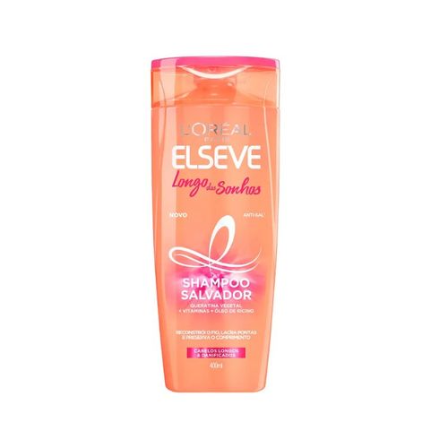 Shampoo Elséve Salvador Longo Dos Sonhos 400Ml