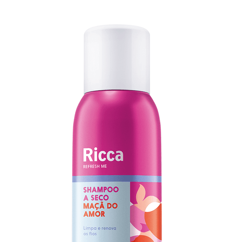 Shampoo a Seco Ricca Maçã do Amor