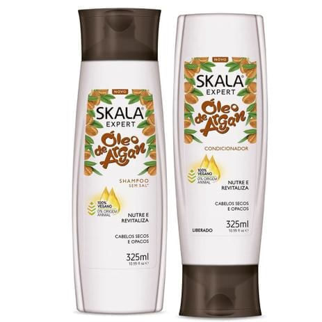 Kit Skala Shampoo+Condicionador Oleo Argan 325ml