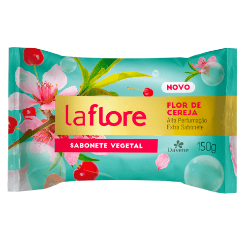 Sabonte Davene La Flore Flor de Cereja com 150g