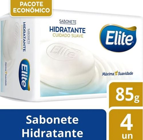 Sabonete em Barra Elite Hidratante com 4 85g