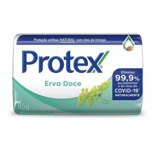 Protex Erva-Doce Sabonete Antibacteriano 85g