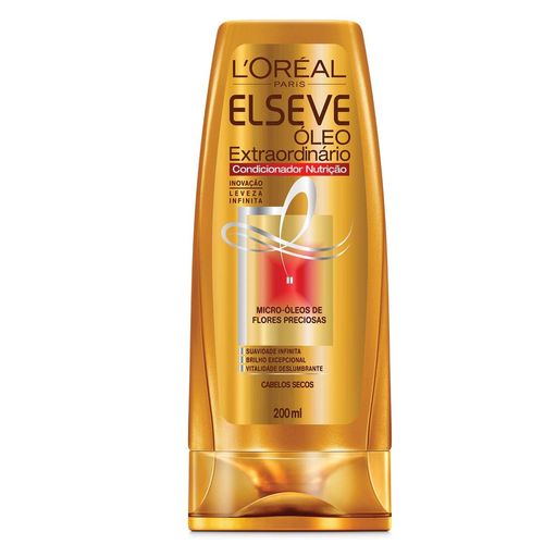 Condicionador Elseve Oleo Extraordinario Nutricao E Protecao 200Ml