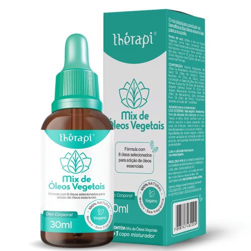 Mix de Óleos Vegetais Thérapi Óleo Corporal 30ml