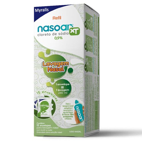 Nasoar Xt 1,67% Refil 15 Envelopes