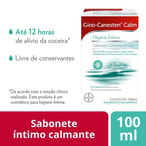 Gino-canesten Calm Sabonete Íntimo 100ml