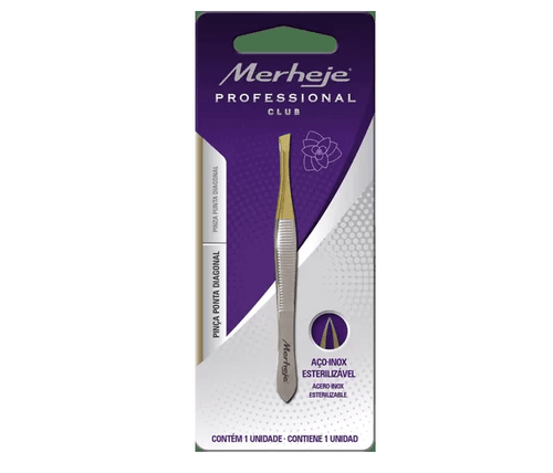 Pinça Profissional Merheje Diagonal