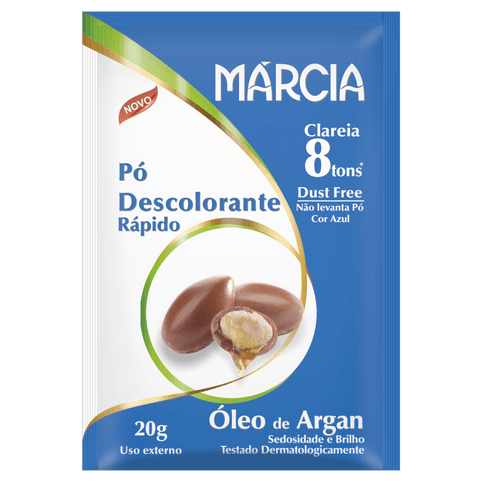 Pó Descolorante Márcia Óleo de Argan com 20g