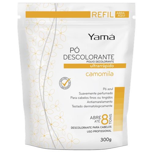 Po Descolorante Yama Refil Camomila 300G