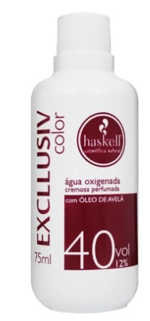 Água Oxigenada Haskell 40 Volumes 75ml