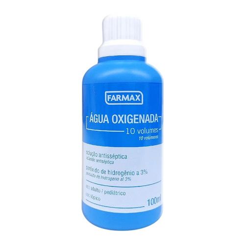 Água Oxigenada 10 Volumes 100Ml Farmax