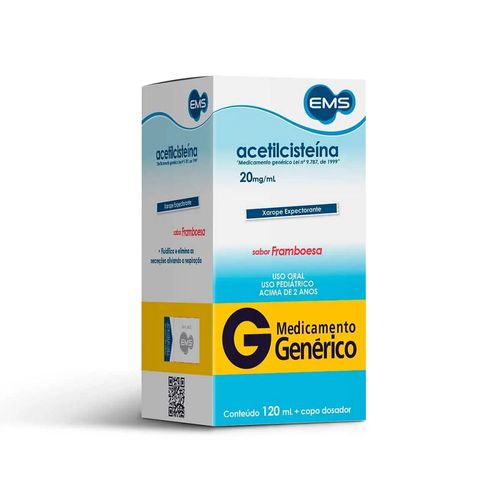 Acetilcisteína 20mg EMS Genérico Xarope 120ml