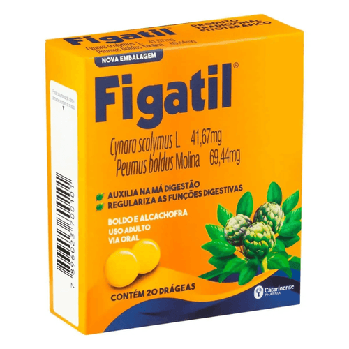 Figatil Com 20 drageas