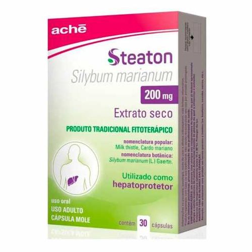 Steaton 200mg com 30 Cápsulas Aché
