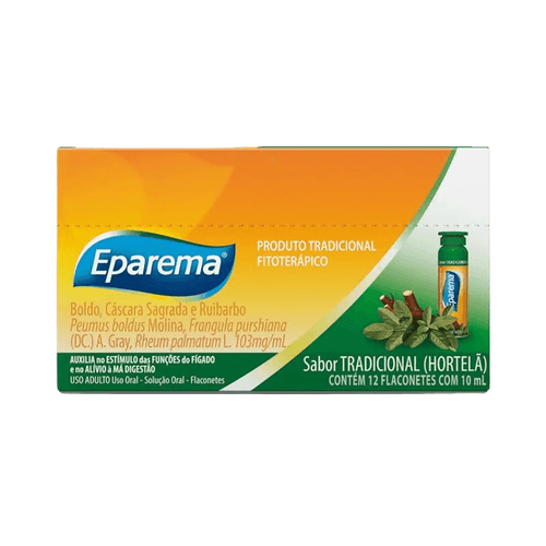 Eparema Hortelã 12 Flaconetes
