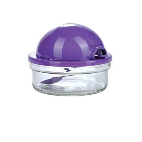 Açucareiro Com Tampa e Colher Cozinha Roxo Multiuso Renga