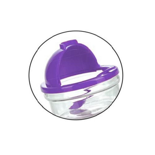 Açucareiro Com Tampa e Colher Cozinha Roxo Multiuso Renga