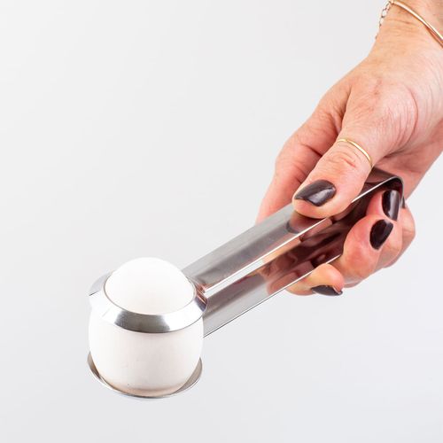 Kit Pinça Pegadora para Ovos e Timer Temporizador Ovo Prana