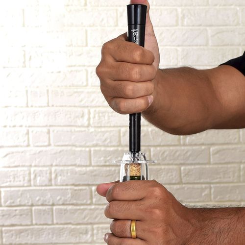 Saca Rolha Pressão Abridor De Garrafas Vinho L'Primeur Prana