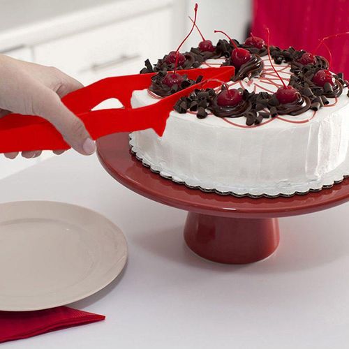 Espátula Torta Bolos Ajustável Molde Corte Preciso Prana