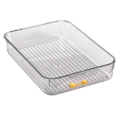 Suporte Gaveta Geladeira 30x20cm Organizador em Acrílico