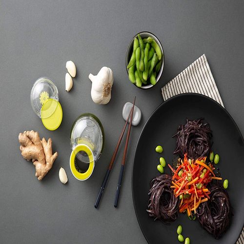 Fatiador Ralador 2 em 1 Alho Gengibre Queijo Manual Chef'n