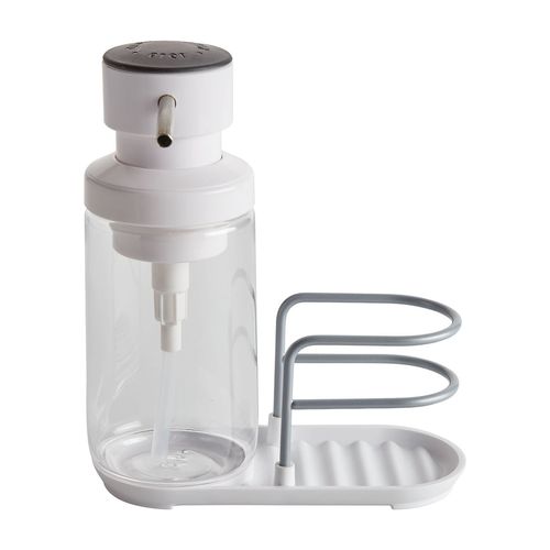 Saboneteira Porta Esponja 355ml Dispenser 2 em 1 KitchenAid