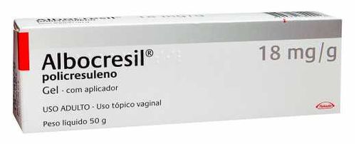 Albocresil 18mg/g Gel com 50g Takeda