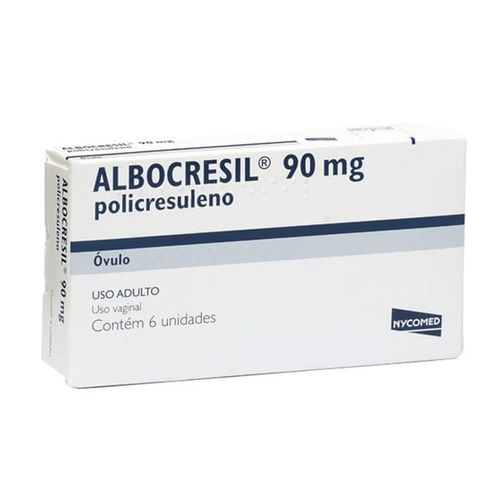 Albocresil Com 6 Óvulos