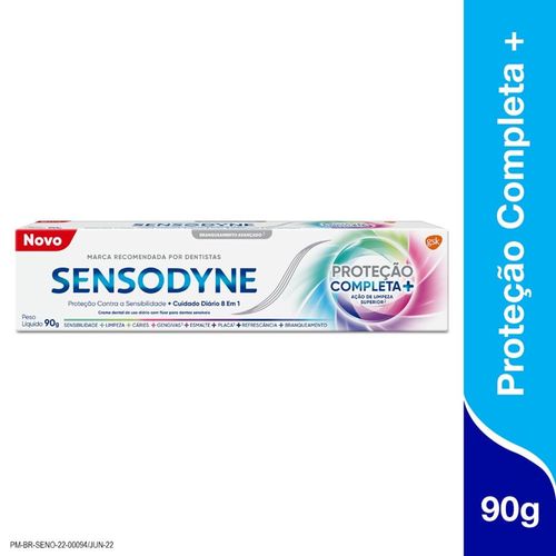 Creme Dental Sensodyne Proteção Completa com 90g