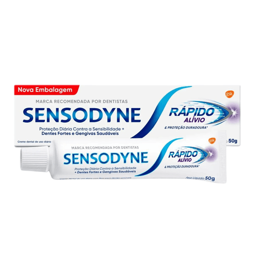 Creme Dental Sensodyne Rapido Alivio 50G