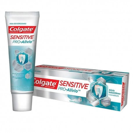 Creme Dental Colgate Sensitive Pró-Alívio Real White 110g