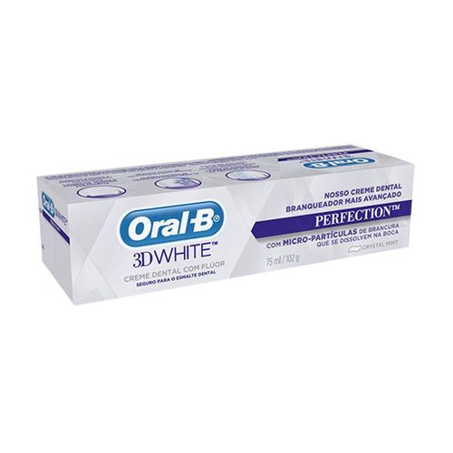 Creme Dental Oral-B 3D White Perfection 102G