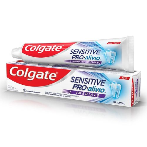 Creme Dental Colgate Sensitive Alívio Imediato Original 90G